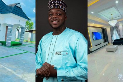 Cute Abiola Gifts His Parents A New House