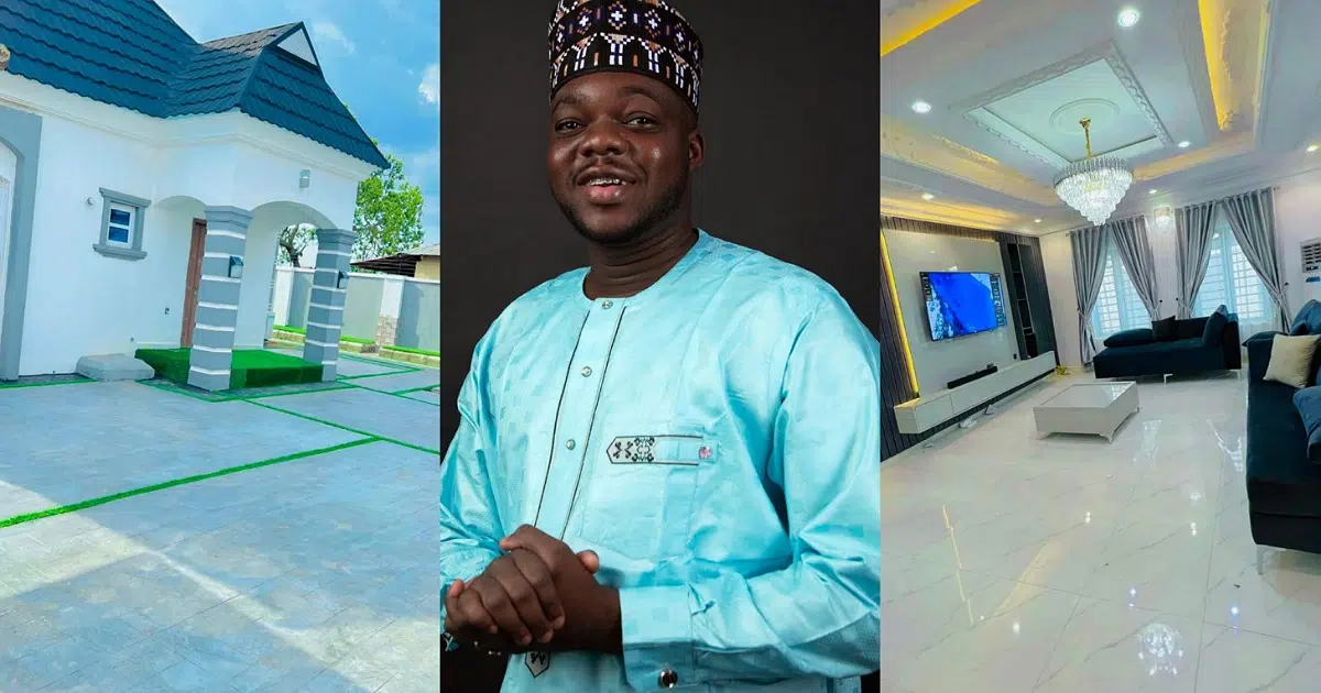 Cute Abiola Gifts His Parents A New House