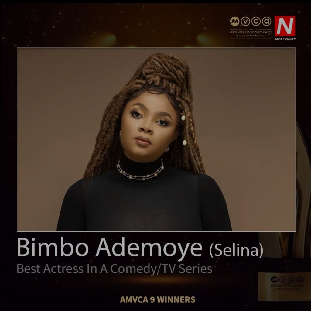 Bimbo Ademoye Wins Best Actress
