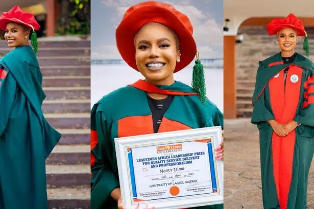 Nancy Isime Dedicates Honorary Degree To Late Mom