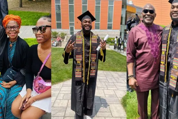 RMD's son graduates from US university