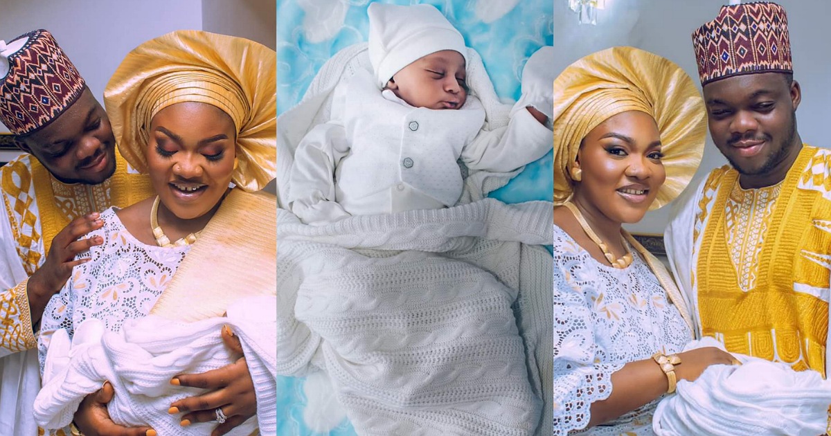 Comedian Cute Abiola Reveals Newborn Son’s Name