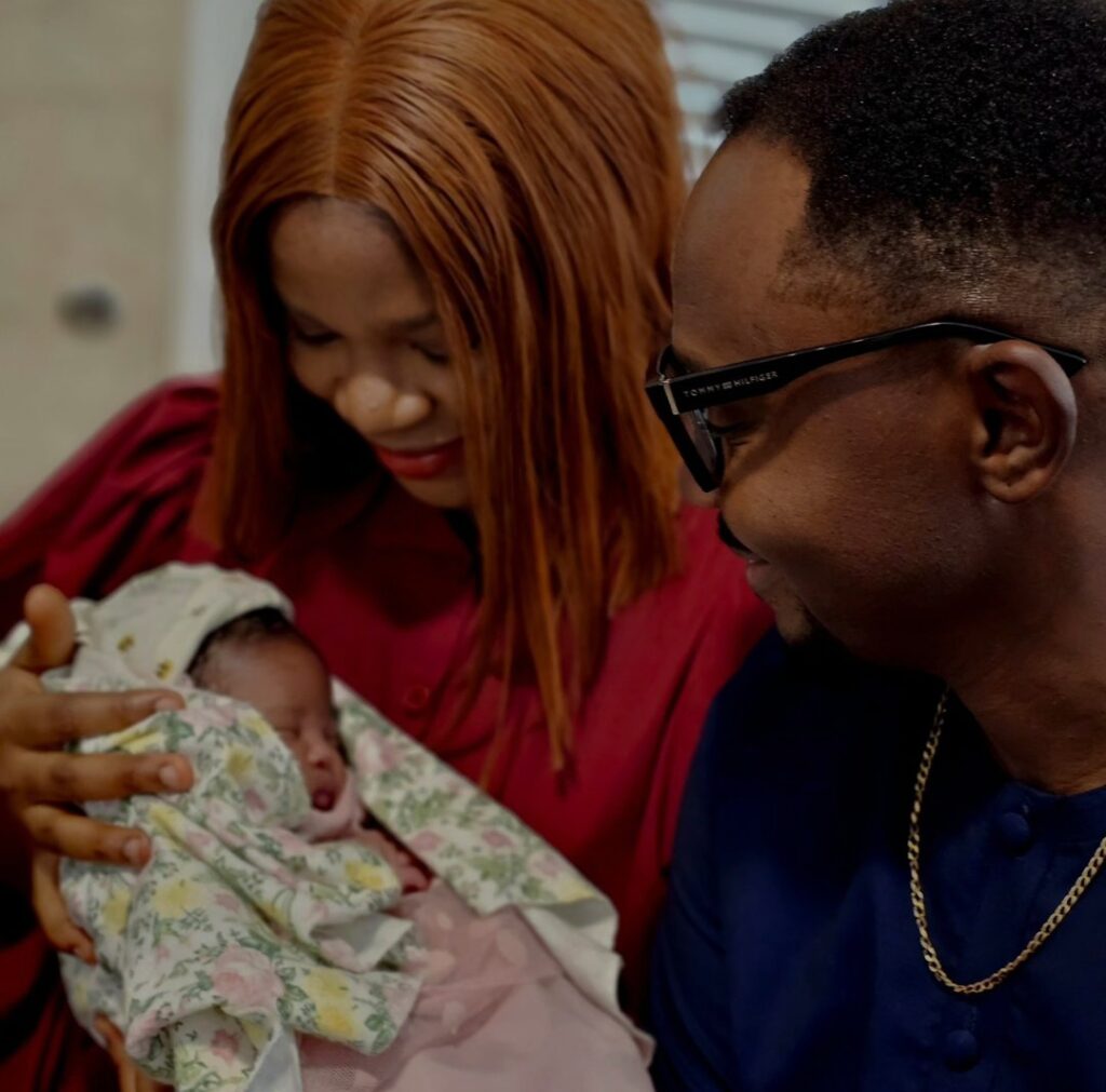 Teju Babyface welcomes third child