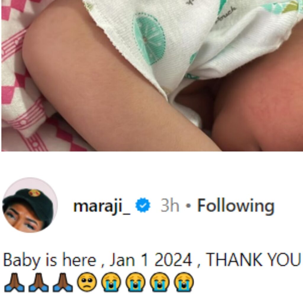 Maraji welcomes second child