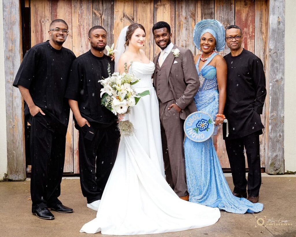 Omoni Oboli's son wedding 
