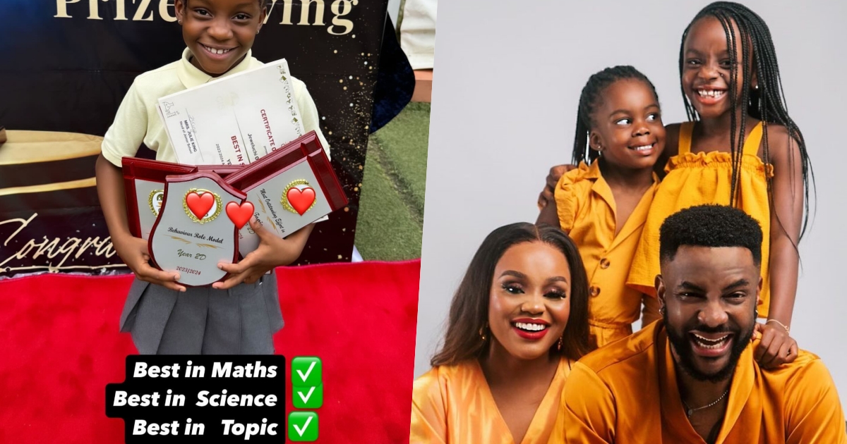 Ebuka daughter Jewel bags multiple awards