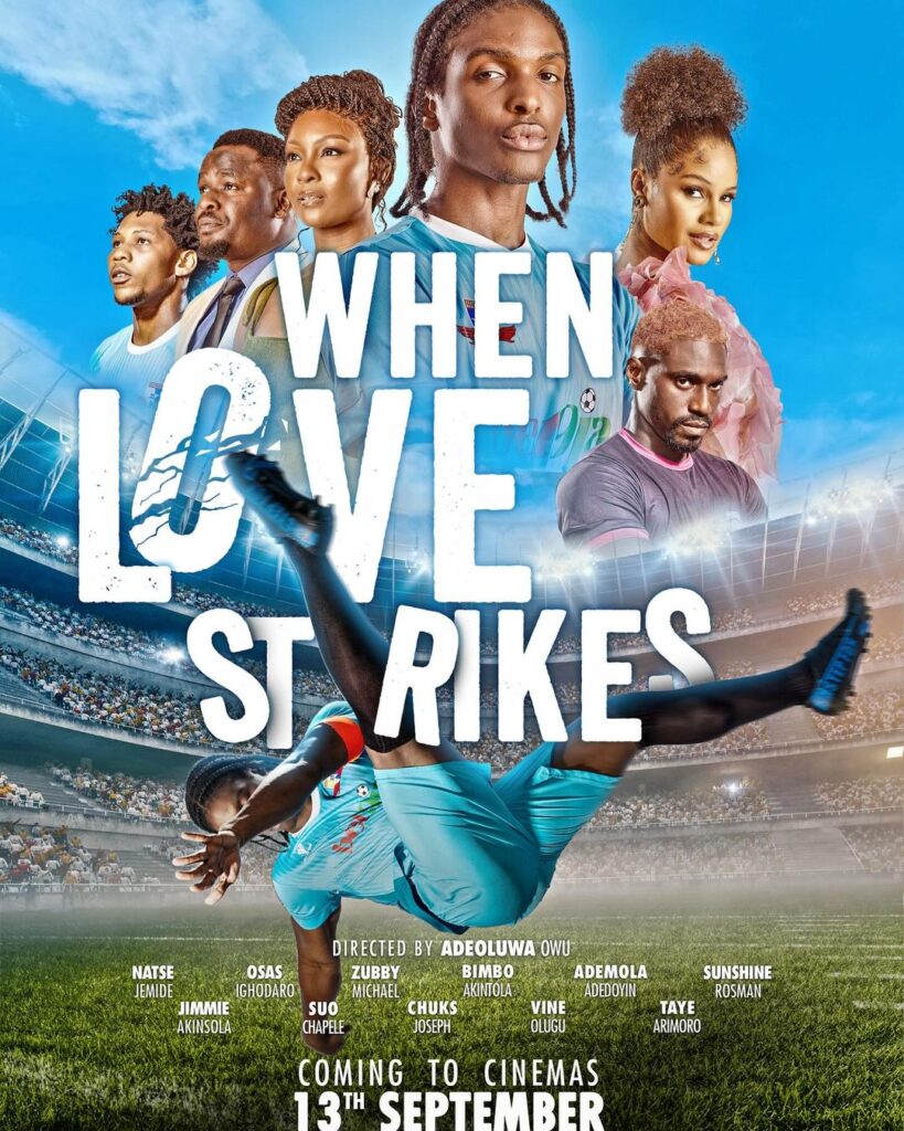 When love strikes movie poster 