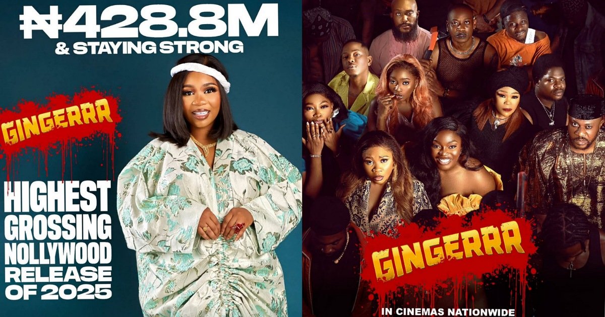 Gingerrr Surges to ₦428.8 Million, Solidifying Status as 2025's Highest ...