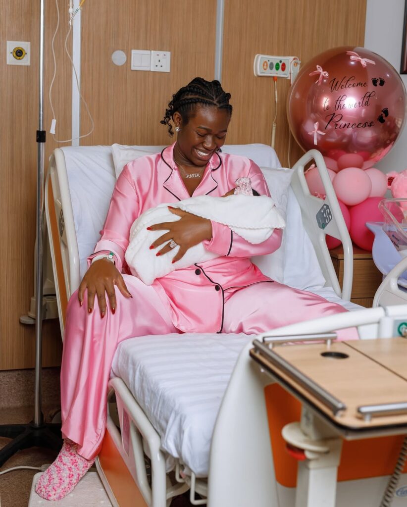 Warri Pikin welcomes third child
