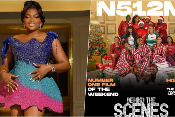 Funke Akindele Behind The Scenes crosses N512M