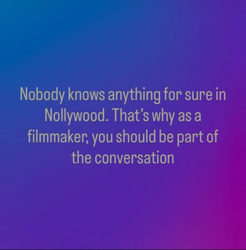 Ignore the Niyi Akinmolayan urges young creators