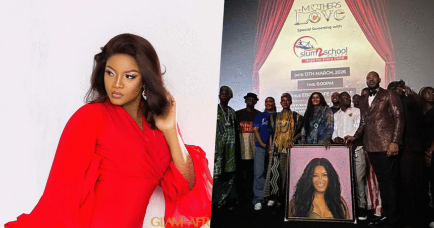 Omotola Jalade-Ekeinde Pledges 100% of Omotola Jalade pledges to slum2school