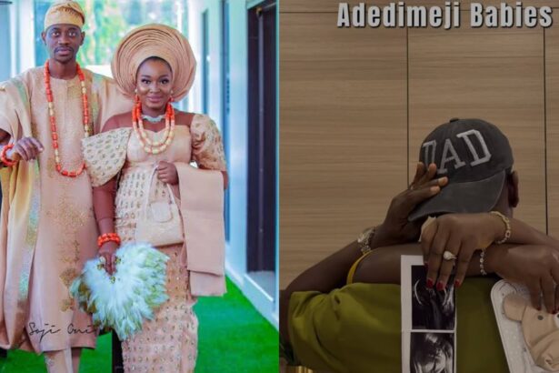Nollywood Couples, Lateef Adedimeji and Mo Bimpe Welcome Triplet Sons 24 Adedimeji welcomes triplet sons