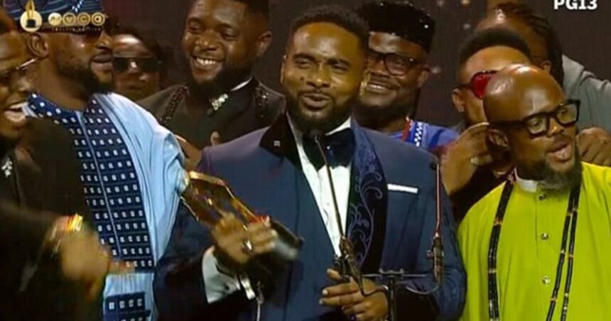 Uzor Arukwe Wins Best Lead Actor as My Father's Shadow Shocks the Room and Sweeps the Night 11 amvca