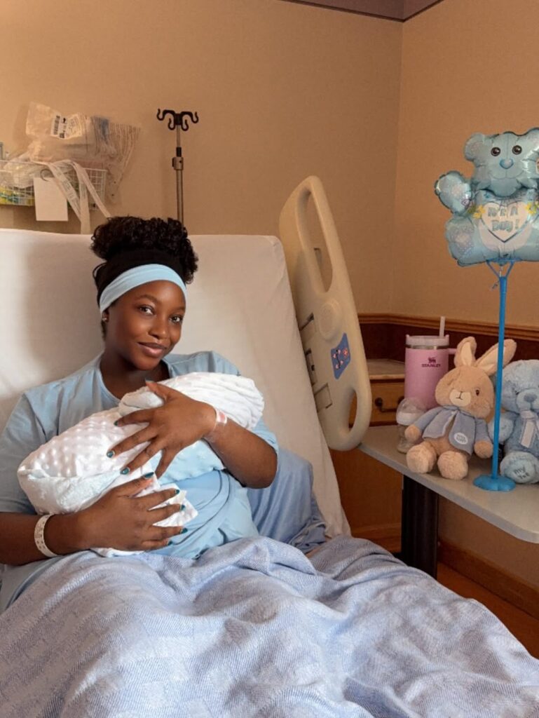 Ini Dima Okojie Welcomes First Child, A Baby Boy, On Her Own Birthday 15 Ini Dima Okojie first child