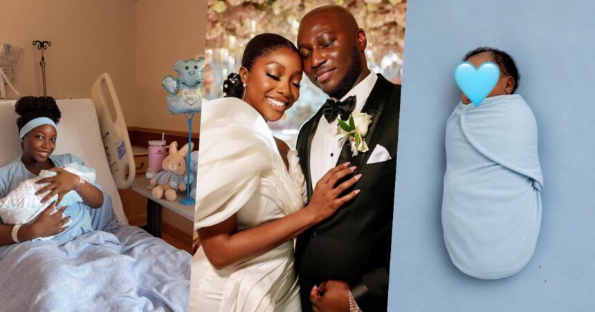 Ini Dima Okojie Welcomes First Child, A Baby Boy, On Her Own Birthday 11 Ini Dima Welcomes her first child