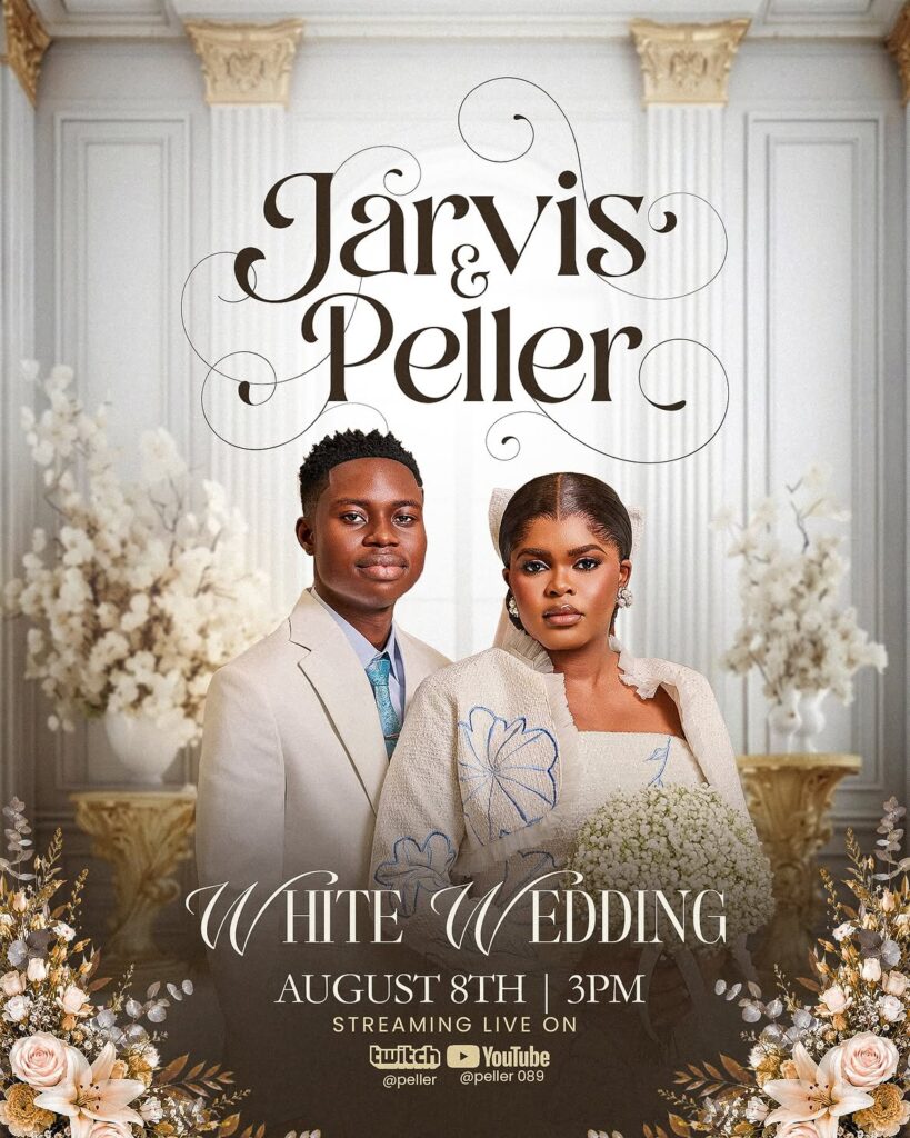 Peller Announces White Wedding Date With Jarvis, Shares Official Wedding Invite 12 Peller announces white wedding with Jarvis