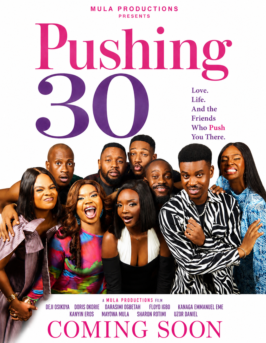 Mayowa Mula's New Film Pushing 30 Set to Premiere on Africa Magic Showcase 12 Pushing 30