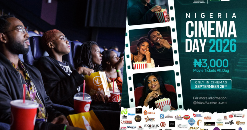 Nigeria Cinema Day Returns September 26 With ₦3,000 Movie Tickets 20 Nigerian cinema day 2026