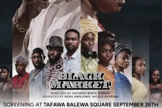 Nora Awolowo Unveils Black Market Poster Ahead Of Sept 26 Premiere 32 black market official poster announced