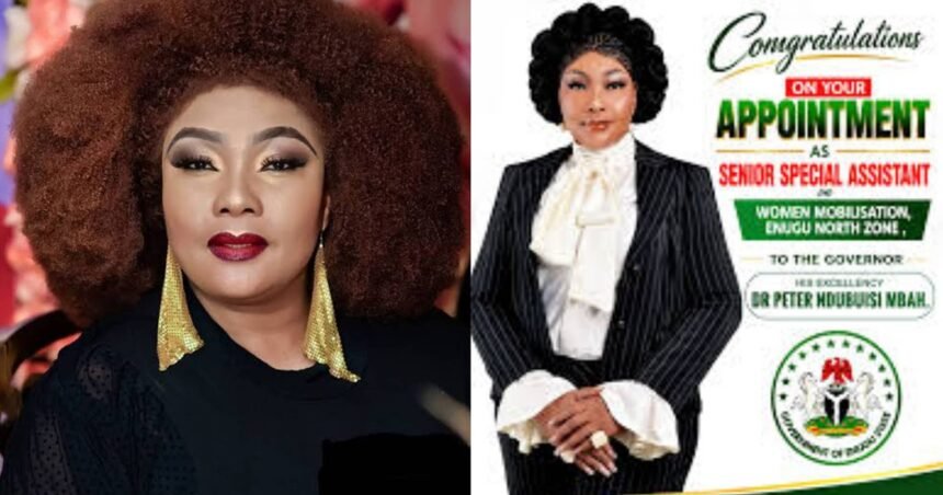 Eucharia Anunobi Celebrates Enugu Government Appointment Days After Unveiling New Home 11 Eucharia Anunobi appoints
